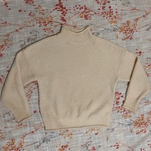 ZESICA TURTLENECK OVERSIZED CHUNKY KNITTED PULLOVER SWEATER